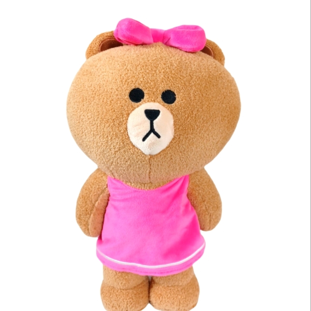 ✓Line Friends Standing Choco 14 Inch Plush